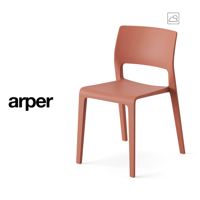 [arper] 아르퍼 주노02체어 오렌지 _ Juno02 orange