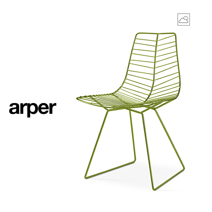 [arper] 아르퍼 리프체어 그린 _ Leaf chair green